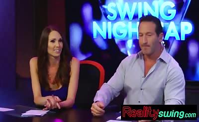 Amateur swingers have recap of reality show fun